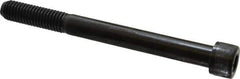Value Collection - 1/2-13 UNC Hex Socket Drive, Socket Cap Screw - Alloy Steel, Black Oxide Finish, Partially Threaded, 5-1/4" Length Under Head - USA Tool & Supply
