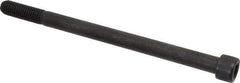 Value Collection - 1/2-13 UNC Hex Socket Drive, Socket Cap Screw - Alloy Steel, Black Oxide Finish, Partially Threaded, 7-1/2" Length Under Head - USA Tool & Supply