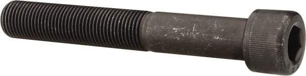 Value Collection - 1/2-20 UNF Hex Socket Drive, Socket Cap Screw - Alloy Steel, Black Oxide Finish, Partially Threaded, 3-1/2" Length Under Head - USA Tool & Supply