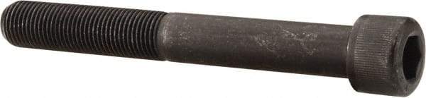 Value Collection - 1/2-20 UNF Hex Socket Drive, Socket Cap Screw - Alloy Steel, Black Oxide Finish, Partially Threaded, 4" Length Under Head - USA Tool & Supply