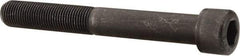 Value Collection - 1/2-20 UNF Hex Socket Drive, Socket Cap Screw - Alloy Steel, Black Oxide Finish, Partially Threaded, 4" Length Under Head - USA Tool & Supply