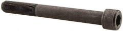 Value Collection - 1/2-20 UNF Hex Socket Drive, Socket Cap Screw - Alloy Steel, Black Oxide Finish, Partially Threaded, 4-1/2" Length Under Head - USA Tool & Supply