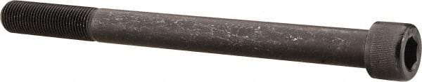 Value Collection - 1/2-20 UNF Hex Socket Drive, Socket Cap Screw - Alloy Steel, Black Oxide Finish, Partially Threaded, 6" Length Under Head - USA Tool & Supply
