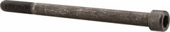 Value Collection - 5/8-11 UNC Hex Socket Drive, Socket Cap Screw - Alloy Steel, Black Oxide Finish, Partially Threaded, 8-1/2" Length Under Head - USA Tool & Supply