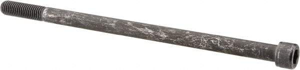 Value Collection - 5/8-11 UNC Hex Socket Drive, Socket Cap Screw - Alloy Steel, Black Oxide Finish, Partially Threaded, 12" Length Under Head - USA Tool & Supply