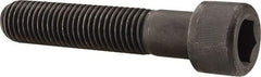 Value Collection - 3/4-10 UNC Hex Socket Drive, Socket Cap Screw - Alloy Steel, Black Oxide Finish, Partially Threaded, 3-3/4" Length Under Head - USA Tool & Supply