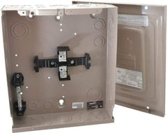 Eaton Cutler-Hammer - 4 Circuits, 120/240 VAC, 125 Amp Main, 14-1/0 AWG, Surface, Indoor Main Lug Load Center - 1 Phase, 1 NEMA Rating, 11 Inch Wide x 3.69 Inch Deep x 13 Inch High - USA Tool & Supply