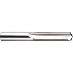 SGS - #7, 0.201", 140° Point, Solid Carbide Straight Flute Drill Bit - USA Tool & Supply