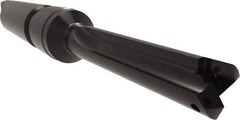 Allied Machine and Engineering - Series 1, 18mm Max Diam, 4MT Taper Shank, Straight Flute Spade Drill - 2-3/4" Max Depth, 3-7/8" Body Length, 8-3/4" OAL, Short Length, Through Coolant - USA Tool & Supply