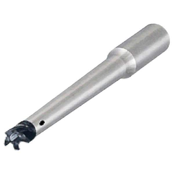 Iscar - Multimaster 25mm 89° Conical Shank Milling Tip Insert Holder & Shank - T12 Neck Thread, 180mm OAL, Tungsten MM S-D Tool Holder - USA Tool & Supply