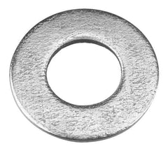 Value Collection - 5/16" Screw, Steel SAE Flat Washer - 11/32" ID x 11/16" OD, 1/16" Thick, Zinc-Plated Finish - USA Tool & Supply