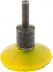 Osborn - 1-3/4" Brush Diam, Encapsulated, Flared End Brush - 1/4" Diam Shank, 25,000 Max RPM - USA Tool & Supply