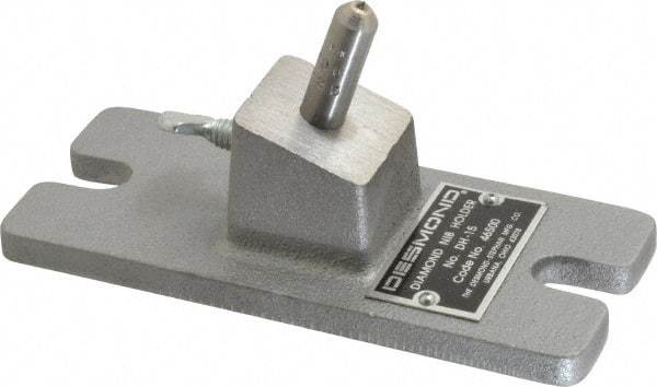 Desmond - 1/3 Carat Diamond Nib Dresser Holder - 6" Long x 2-1/2" Wide - USA Tool & Supply