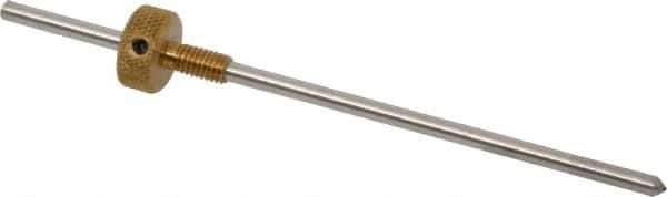 Gravotech - 1/8 Inch Shank Diameter, 0.02 Inch Tip Size, Non-Rotating Diamond Graver - Use on Brass and Aluminum - USA Tool & Supply