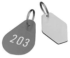 Gravotech - Safety & Facility Tags Message Type: Lettered Tag Material Type: Plastic - USA Tool & Supply