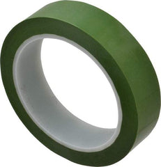 3M - 72 Yds. x 1", Green Polyester Film Tape - 8402 Series, 1.9 mil Thick, 25 Lb./Inch Tensile Strength - USA Tool & Supply