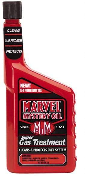 Marvel - 32 Ounce Fuel Treatment - Comes in Bottle, Mineral Oil Composition - USA Tool & Supply