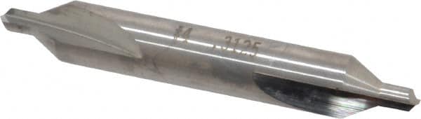 SGS - #4 Plain Cut 60° Incl Angle Solid Carbide Combo Drill & Countersink - USA Tool & Supply