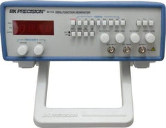 B&K Precision - 20 dB, 50 Ohm, 5 MHz Sine Wave, LED Display Function Generator - 10 ppm Wave Accuracy, 20 dB Amplitude, 5 MHz Max Wave Form, Includes Instruction Manual, Line Cord, Output Cable with BNC to Alligator Clips - USA Tool & Supply