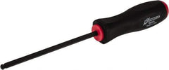 Bondhus - 6mm Hex Ball End Driver - 5.4" Blade Length, 260mm OAL - USA Tool & Supply