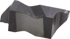 Kennametal - 3072NG K Grade KC5010, 1.83mm Cutting Width Carbide Grooving Insert - 2.39mm Max Depth of Cut, Right Hand, 0.19mm Corner Radius, TiAlN Finish - USA Tool & Supply