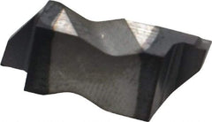 Kennametal - 3072NG K Grade KC5025, 1.83mm Cutting Width Carbide Grooving Insert - 2.39mm Max Depth of Cut, Right Hand, 0.19mm Corner Radius, TiAlN Finish - USA Tool & Supply