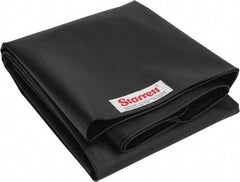 Starrett - 72 Inch Long x 48 Inch Wide Vinyl Inspection Surface Plate Cover - Black - USA Tool & Supply