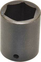 Blackhawk by Proto - 1/2" Drive 1-1/8" Standard Impact Socket - 6 Points, 2" OAL - USA Tool & Supply