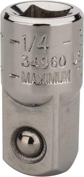 Blackhawk by Proto - 3/8 Male 1/4 Female Drive Adapter - 1" OAL - USA Tool & Supply