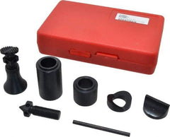 Value Collection - 7 Piece, 3 to 4" High, 1,000 Lb Capacity Screw Jack Set - 3 to 4" Measuring Range, 4" Overall Height - USA Tool & Supply