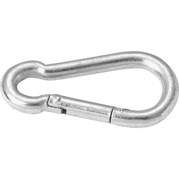 Campbell - Snaps Type: Spring Snap Link Overall Length (Inch): 1.9300 - USA Tool & Supply