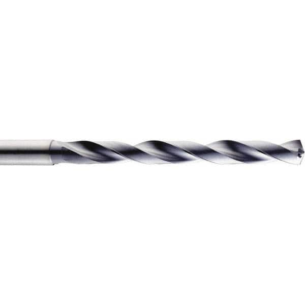SGS - 5.1mm 140° Spiral Flute Solid Carbide Taper Length Drill Bit - USA Tool & Supply