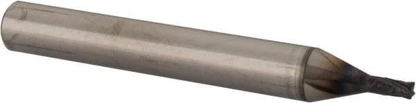 Seco - 2mm, 4 Flute, Single End, Solid Carbide, 0.2mm Corner Radius End Mill - 50mm OAL, 20° Helix, Right Hand Flute, 2.5mm LOC, Right Hand Cut, 5mm Extended Reach - USA Tool & Supply