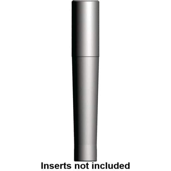 Kennametal - 5/8" Straight Shank Milling Tip Insert Holder & Shank - 1.6" Projection, 0.512" Neck Diam, M08 Neck Thread, 0.512" Nose Diam, 3.54" OAL, Tungsten Alloy M-13 Tool Holder - USA Tool & Supply