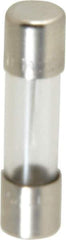 Ferraz Shawmut - 250 VAC, 1 Amp, Time Delay Miniature Glass Fuse - Clip Mount, 20mm OAL, 5mm Diam - USA Tool & Supply