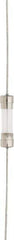 Ferraz Shawmut - 250 VAC, 0.8 Amp, Time Delay Miniature Glass Fuse - Surface Mount Mount, 20mm OAL, 5mm Diam - USA Tool & Supply