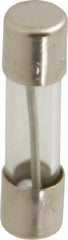 Ferraz Shawmut - 250 VAC, 0.13 Amp, Time Delay Miniature Glass Fuse - Clip Mount, 20mm OAL, 5mm Diam - USA Tool & Supply