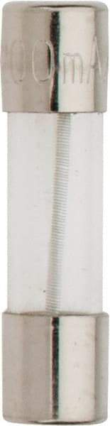 Ferraz Shawmut - 250 VAC, 0.2 Amp, Time Delay Miniature Glass/Ceramic Fuse - Clip Mount, 20mm OAL, 5mm Diam - USA Tool & Supply