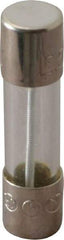 Ferraz Shawmut - 250 VAC, 0.5 Amp, Time Delay Miniature Glass Fuse - Clip Mount, 20mm OAL, 5mm Diam - USA Tool & Supply