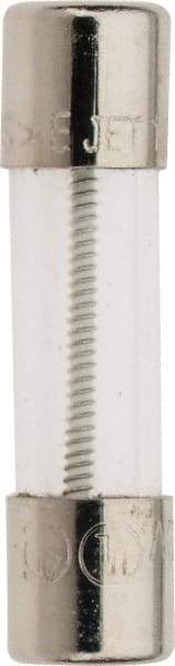 Ferraz Shawmut - 250 VAC, 1.6 Amp, Time Delay Miniature Glass Fuse - Clip Mount, 20mm OAL, 5mm Diam - USA Tool & Supply