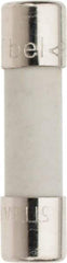 Ferraz Shawmut - 125 VAC, 8 Amp, Time Delay Miniature Glass Fuse - Clip Mount, 20mm OAL, 10 kA Rating, 5mm Diam - USA Tool & Supply