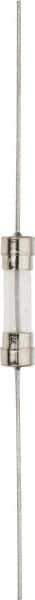 Ferraz Shawmut - 250 VAC, 1 Amp, Time Delay Miniature Glass Fuse - Surface Mount Mount, 20mm OAL, 5mm Diam - USA Tool & Supply