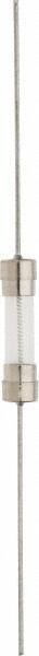 Ferraz Shawmut - 250 VAC, 1.5 Amp, Time Delay Miniature Glass Fuse - Surface Mount Mount, 20mm OAL, 5mm Diam - USA Tool & Supply