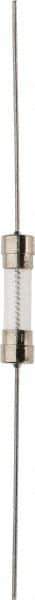 Ferraz Shawmut - 125 VAC, 4 Amp, Time Delay Miniature Glass Fuse - Surface Mount Mount, 20mm OAL, 10 kA Rating, 5mm Diam - USA Tool & Supply