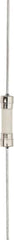 Ferraz Shawmut - 125 VAC, 6 Amp, Time Delay Miniature Glass Fuse - Surface Mount Mount, 20mm OAL, 10 kA Rating, 5mm Diam - USA Tool & Supply