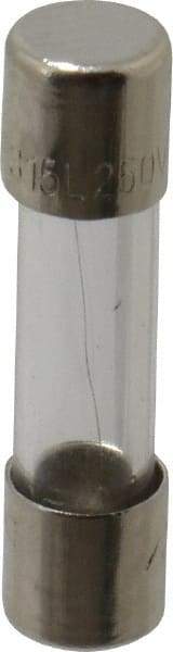 Ferraz Shawmut - 250 VAC, 0.32 Amp, Fast-Acting Miniature Glass Fuse - Clip Mount, 20mm OAL, 5mm Diam - USA Tool & Supply