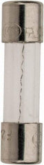 Ferraz Shawmut - 250 VAC, 2.5 Amp, Fast-Acting Miniature Glass Fuse - Clip Mount, 20mm OAL, 5mm Diam - USA Tool & Supply