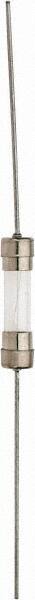Ferraz Shawmut - 250 VAC, 0.4 Amp, Fast-Acting Miniature Glass Fuse - Surface Mount Mount, 20mm OAL, 5mm Diam - USA Tool & Supply