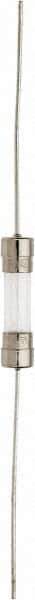 Ferraz Shawmut - 250 VAC, 0.5 Amp, Fast-Acting Miniature Glass Fuse - Surface Mount Mount, 20mm OAL, 5mm Diam - USA Tool & Supply