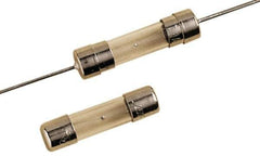Ferraz Shawmut - 140 VDC, 350 VAC, 0.13 Amp, Fast-Acting Miniature Glass Fuse - Surface Mount Mount, 15mm OAL, 10 at 125 V kA Rating, 5mm Diam - USA Tool & Supply